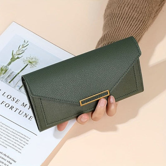 Annelise Envelope Clutch - Olive