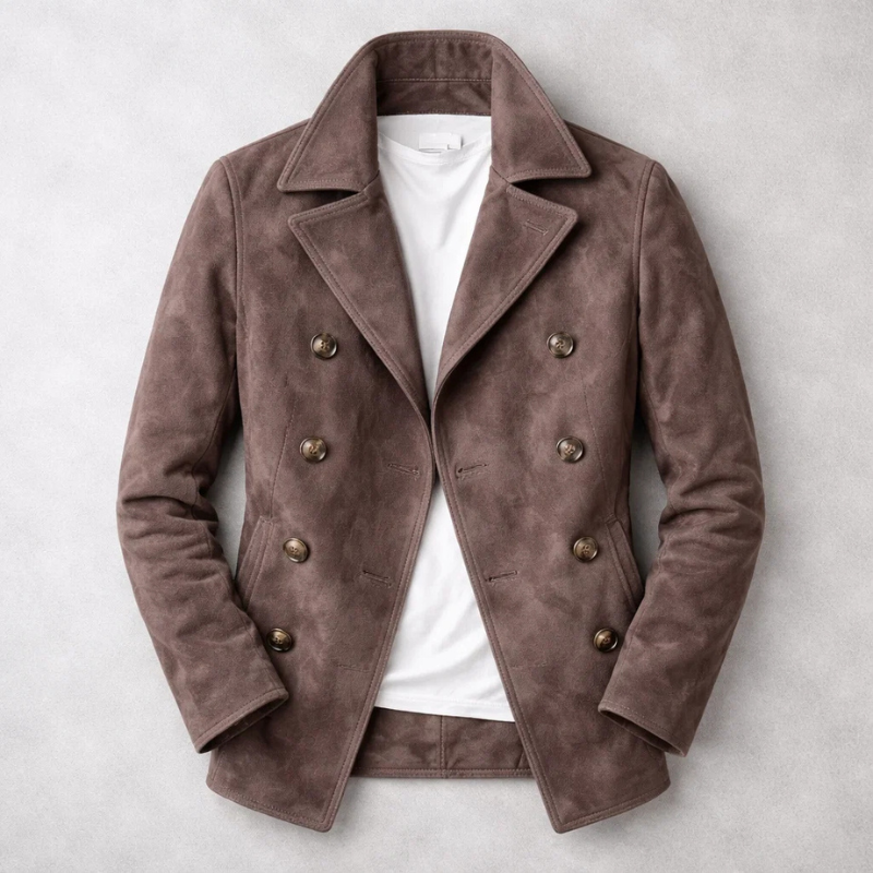 Ashford Naval Coat - Dark Brown