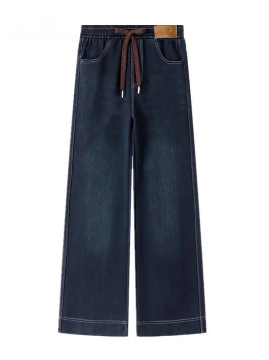Avelyn Relaxed Wide-Leg Trousers