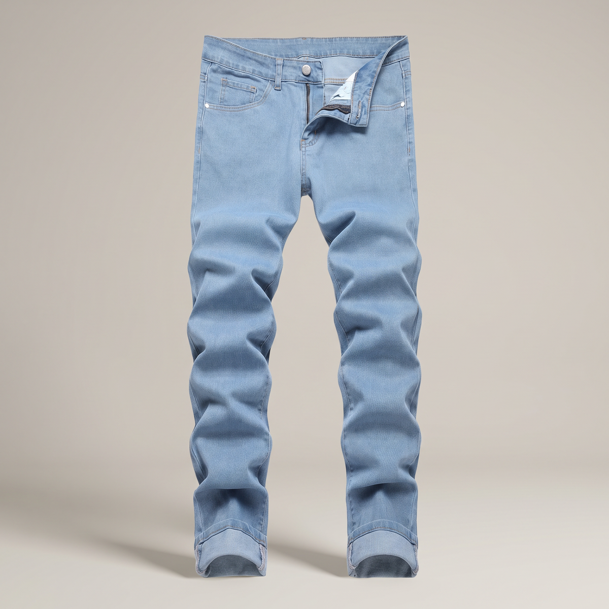 Beckett Flex Distressed Jeans - Light Blue