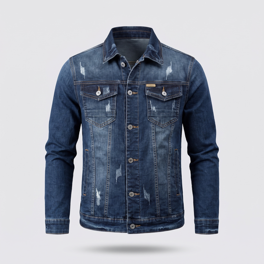 Billy Denim Jacket - Dark Blue