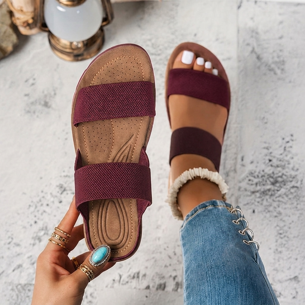 Brackenbury Wide-Fit Summer Sandals