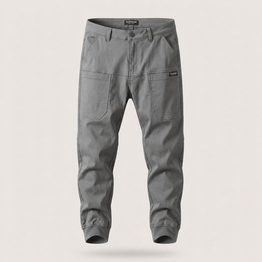 Corvin Stretch Utility Pants - Grey