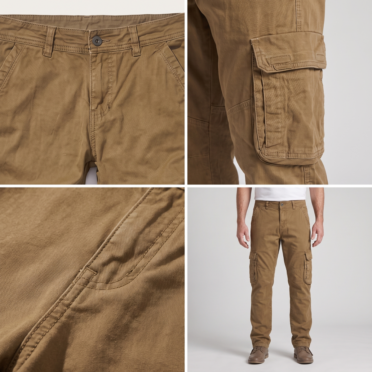 Durable Straight Fit Trousers