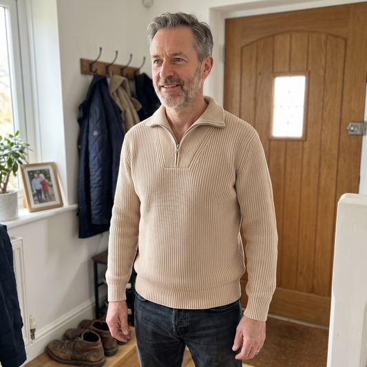Ellis Modern Half-Zip Jumper
