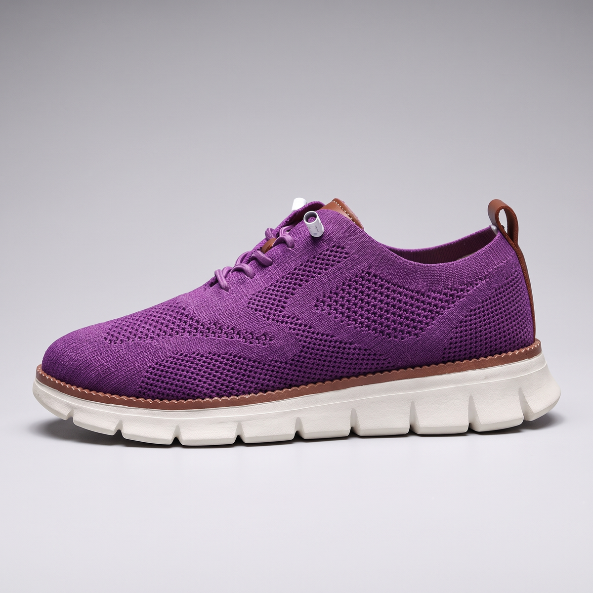 Elsbeth Air-Mesh Brogues - Purple