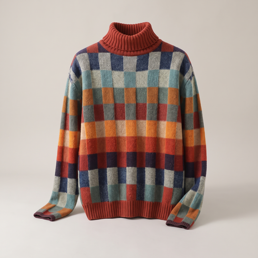 Emma Checked Jumper