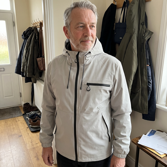 Essential Weather-Ready Hooded Coat