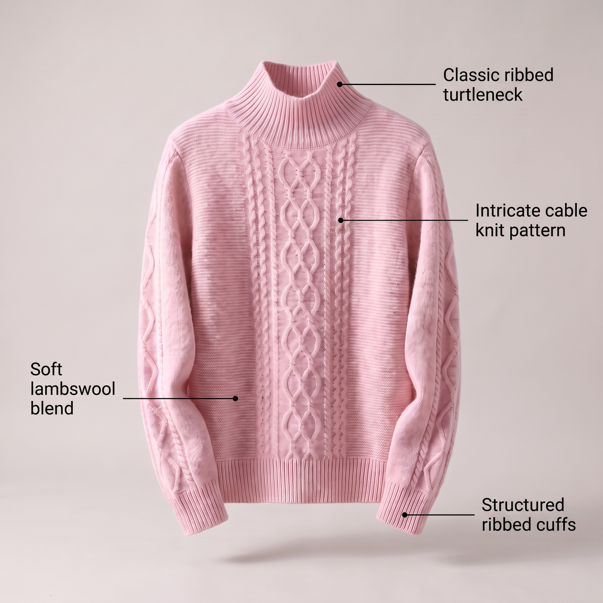 Fluffonia Turtleneck