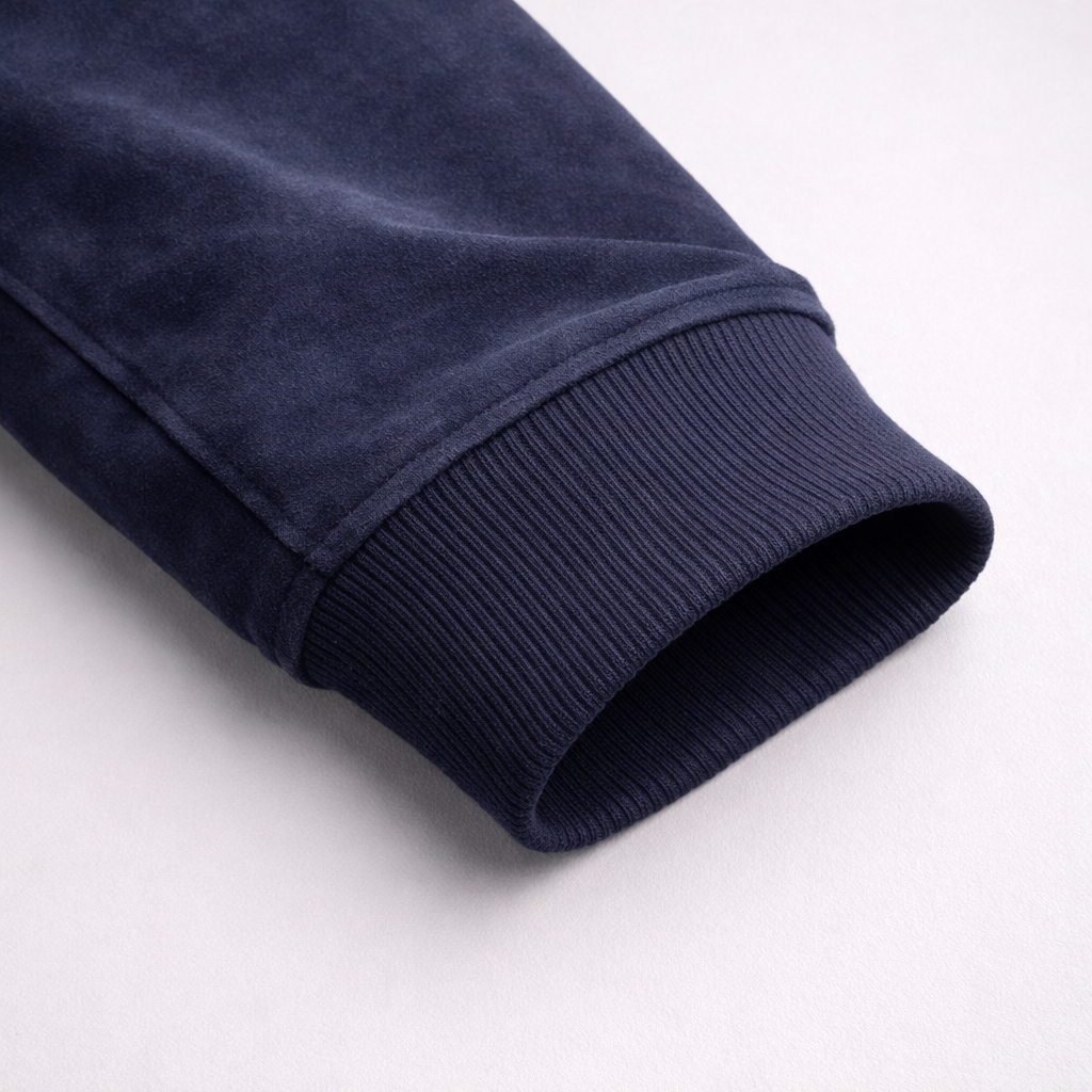 Harrison Suede-Look Bomber