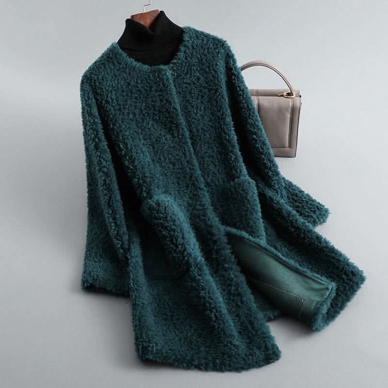 Hollmere Warm-Lined Coat - Dark Aqua