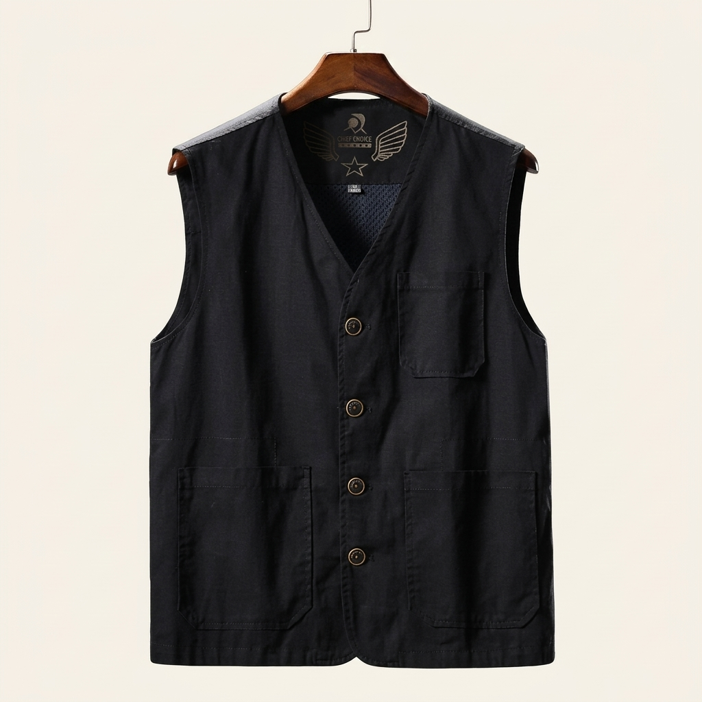 Larchford Utility Gilet - Black