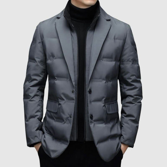 Lurevo Essential Puffer Jacket - Blue