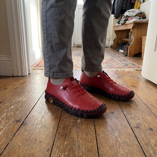 Marjorie Comfort Leather-Look Oxfords