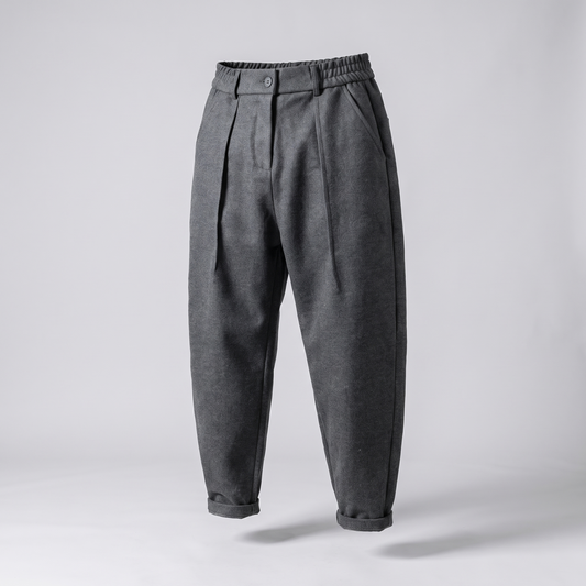 Modern Fit Men’s Trousers - Grey