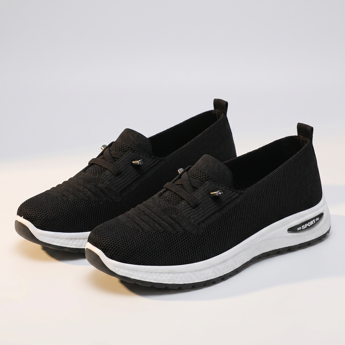 Nellie Walking Trainers - Black