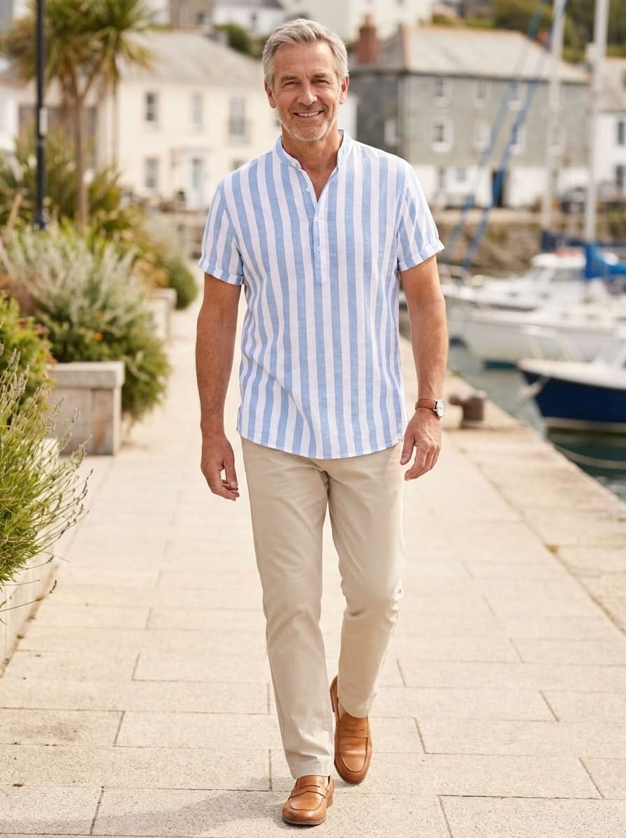 Painswick Coastal Stripe Shirt