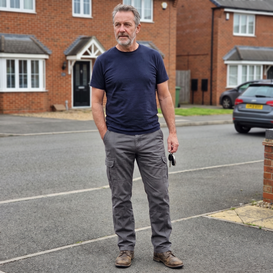Premium Cotton Utility Trousers