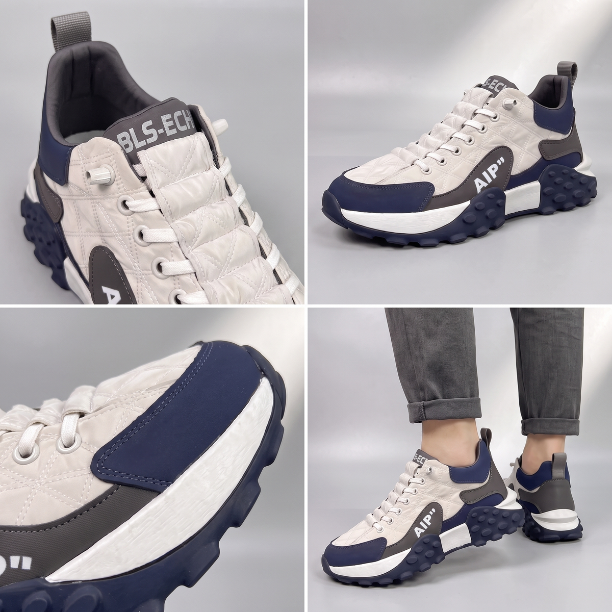 Retro Comfort Running Trainers