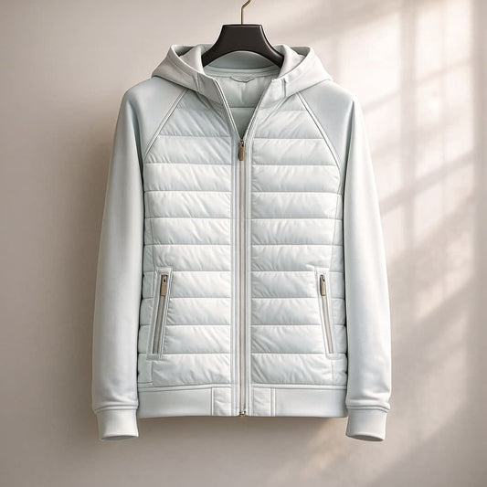 Ridgefield Zip Hoodie - White