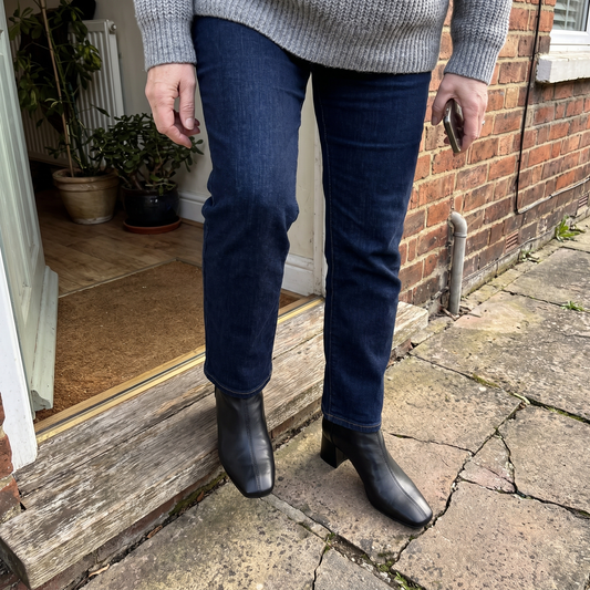 Rosalie Leather-Look Boots