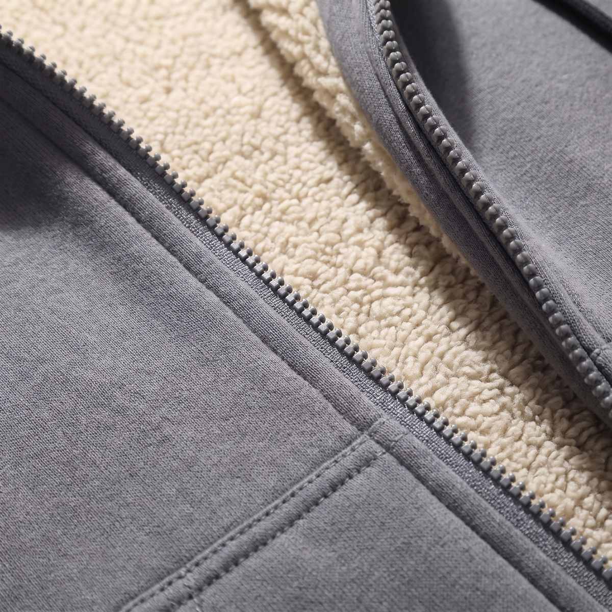 Sherpa Hoodie Jacket