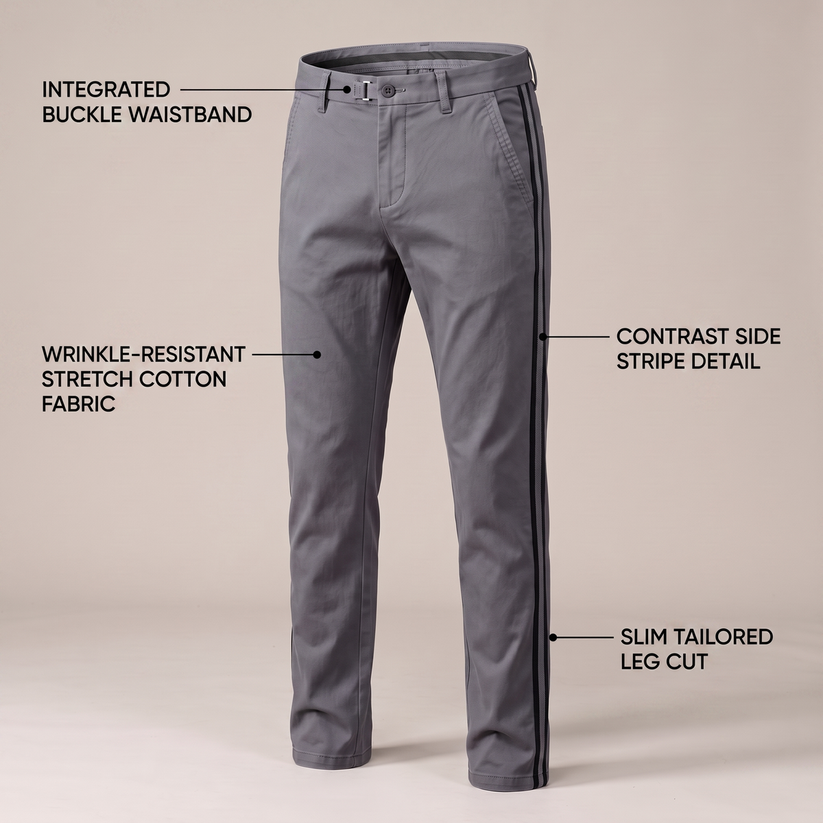 Slim Fit Pants