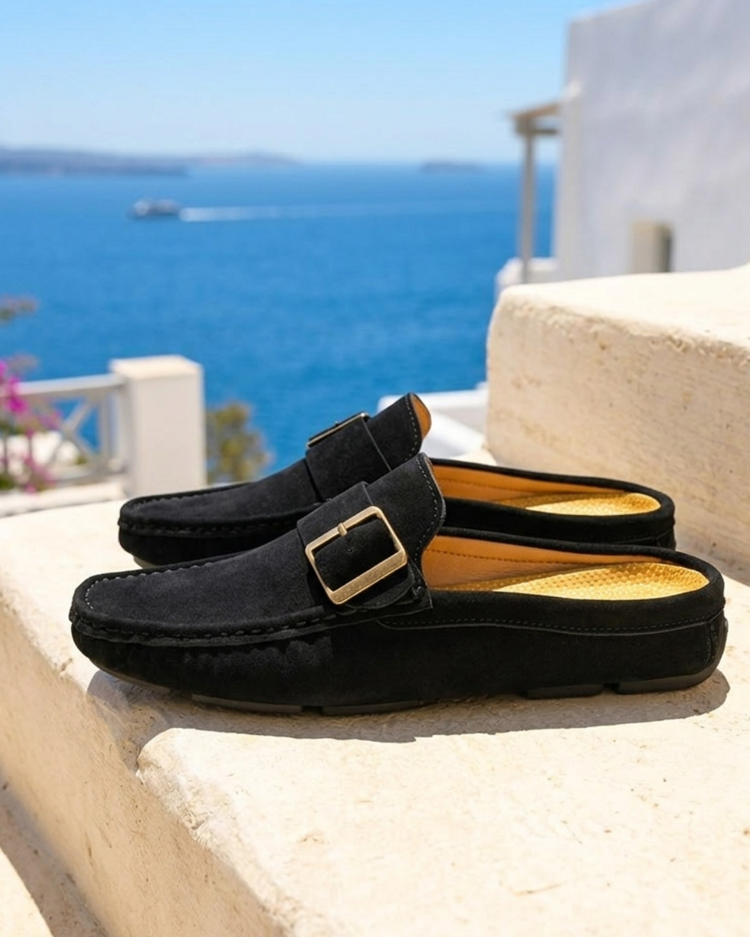 Sorrell Suede-Look Comfort Mules - Black