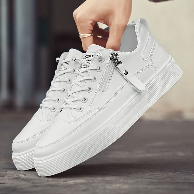 Sorrento Leather-Look Trainers
