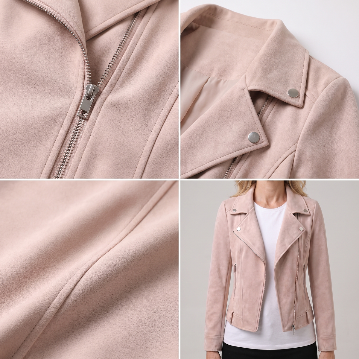 Tailored Zip Front Jacket