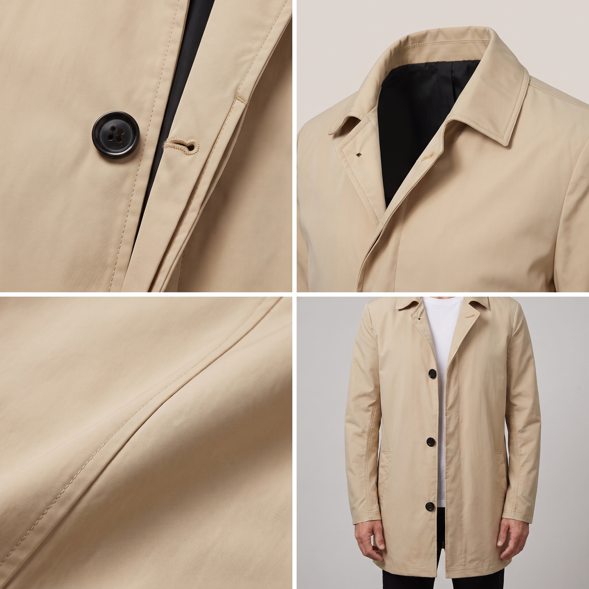 Timeless Single Breasted Coat