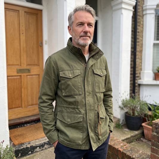 Utility Pocket Zip Jacket