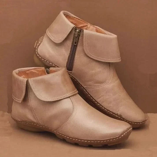 Valmont Weather-Ready Comfort Boots - Beige