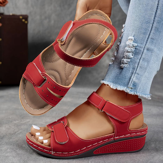 Virelle Comfort Sandals - Red
