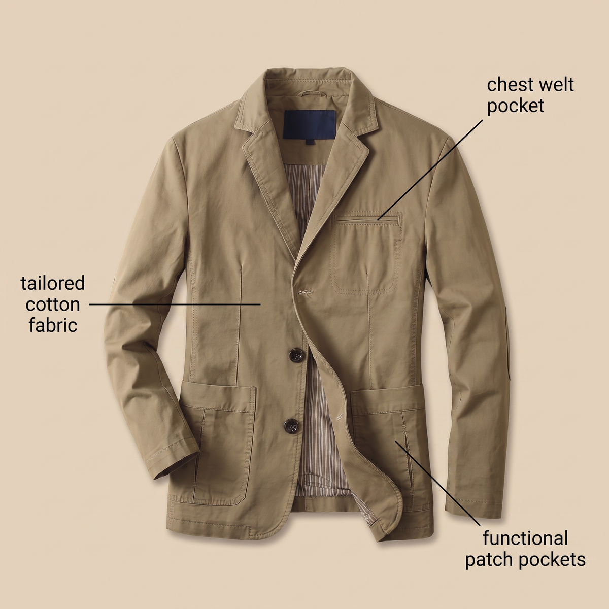 Westbourne Cotton Blazer