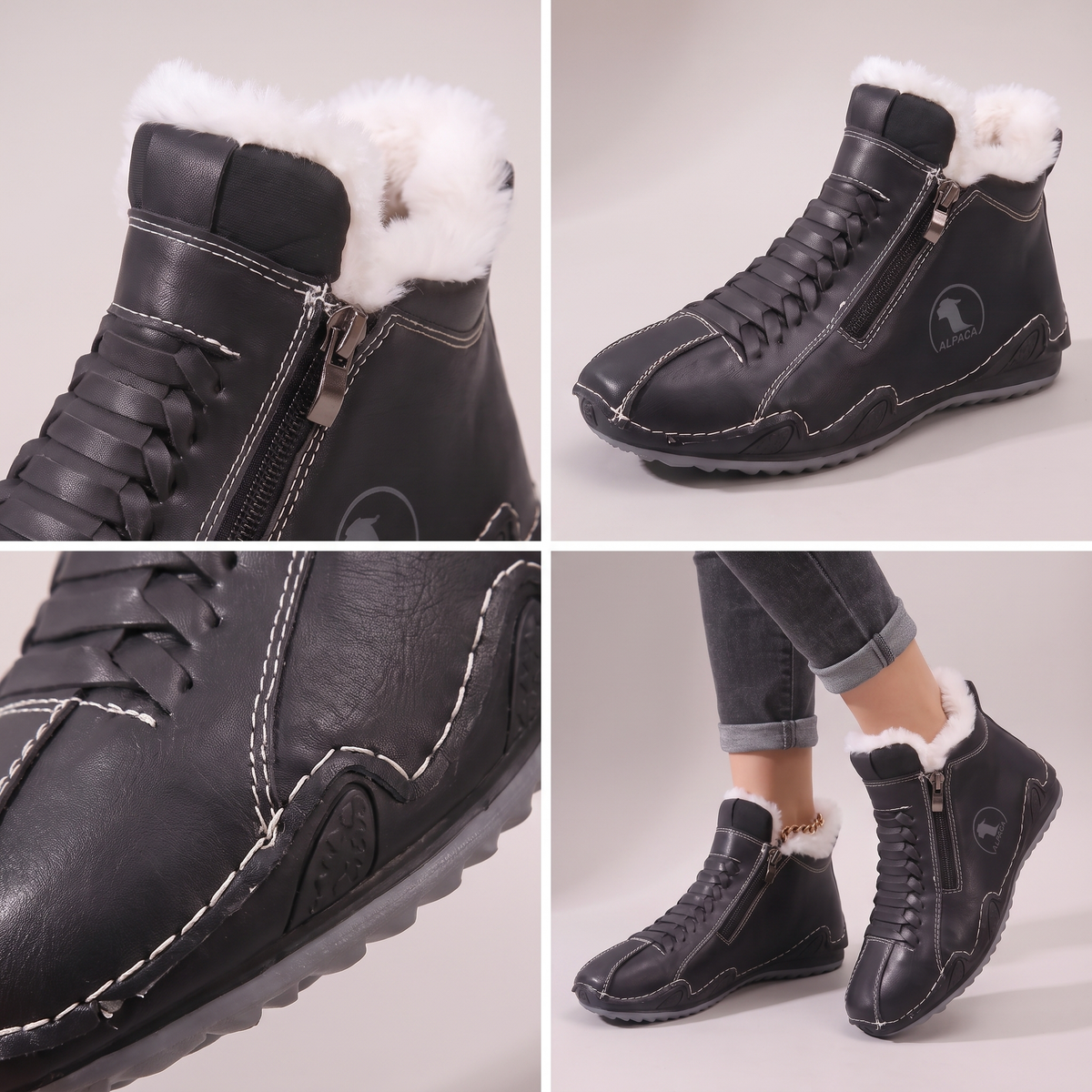 Wintershield Faux Fur-Lined Boots