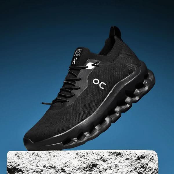 Aero Court Sneakers - Black