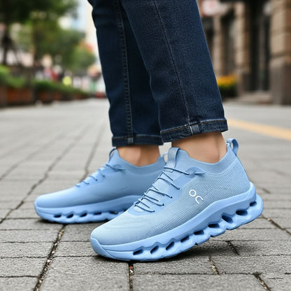 Aero Court Sneakers - Light Blue