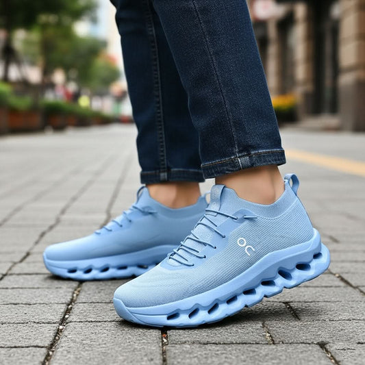 Aero Court Sneakers - Light Blue