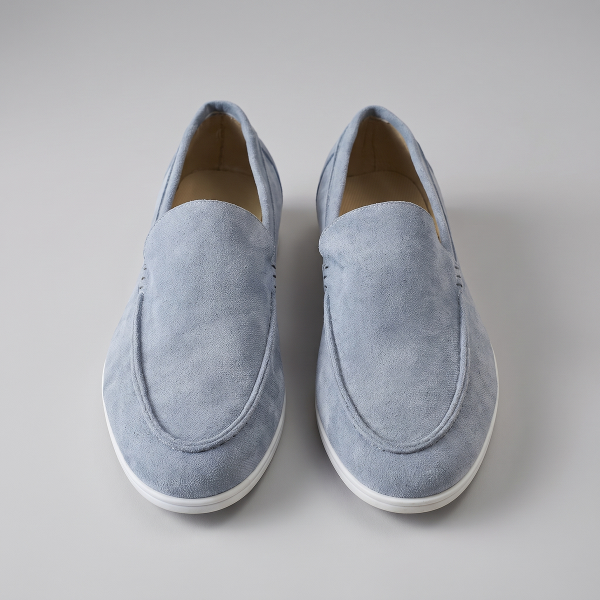 Aiden Classic Loafer - Light Blue