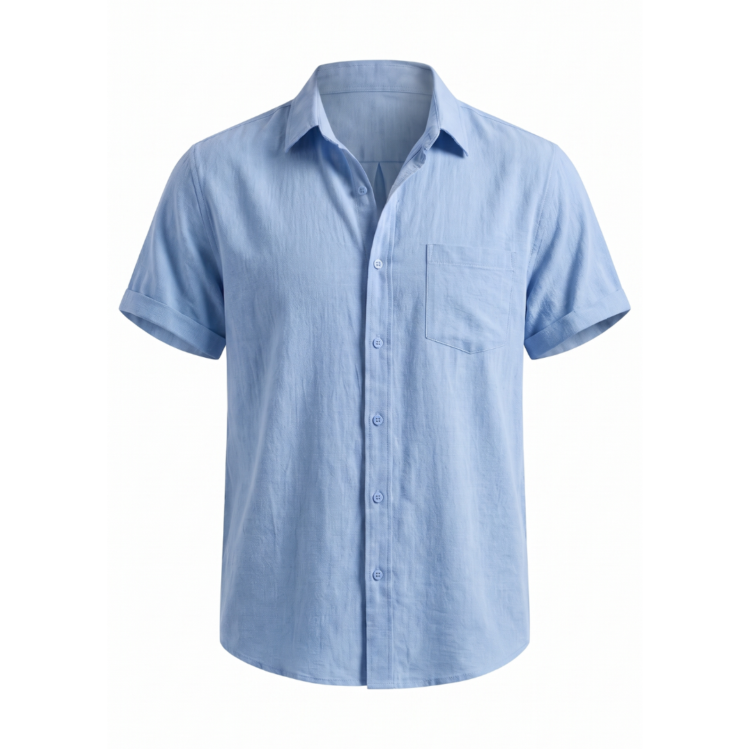 Aiden Premium Classic Fit Shirt - Light Blue
