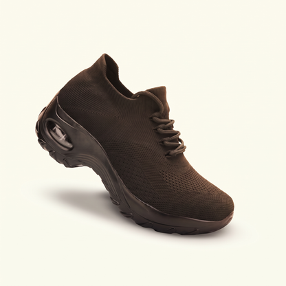 Ainsworth Stretch-Fit Walking Shoes - Black