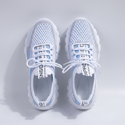Airflow Women's Comfort Sneakers - Blue