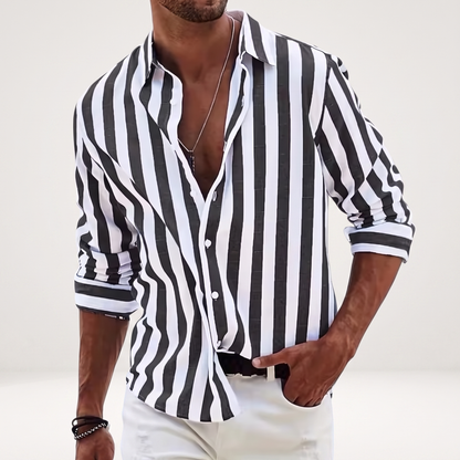 Aldebrook Lightweight Summer Shirt - Black