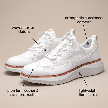 Alden Leather-Look Sneaker