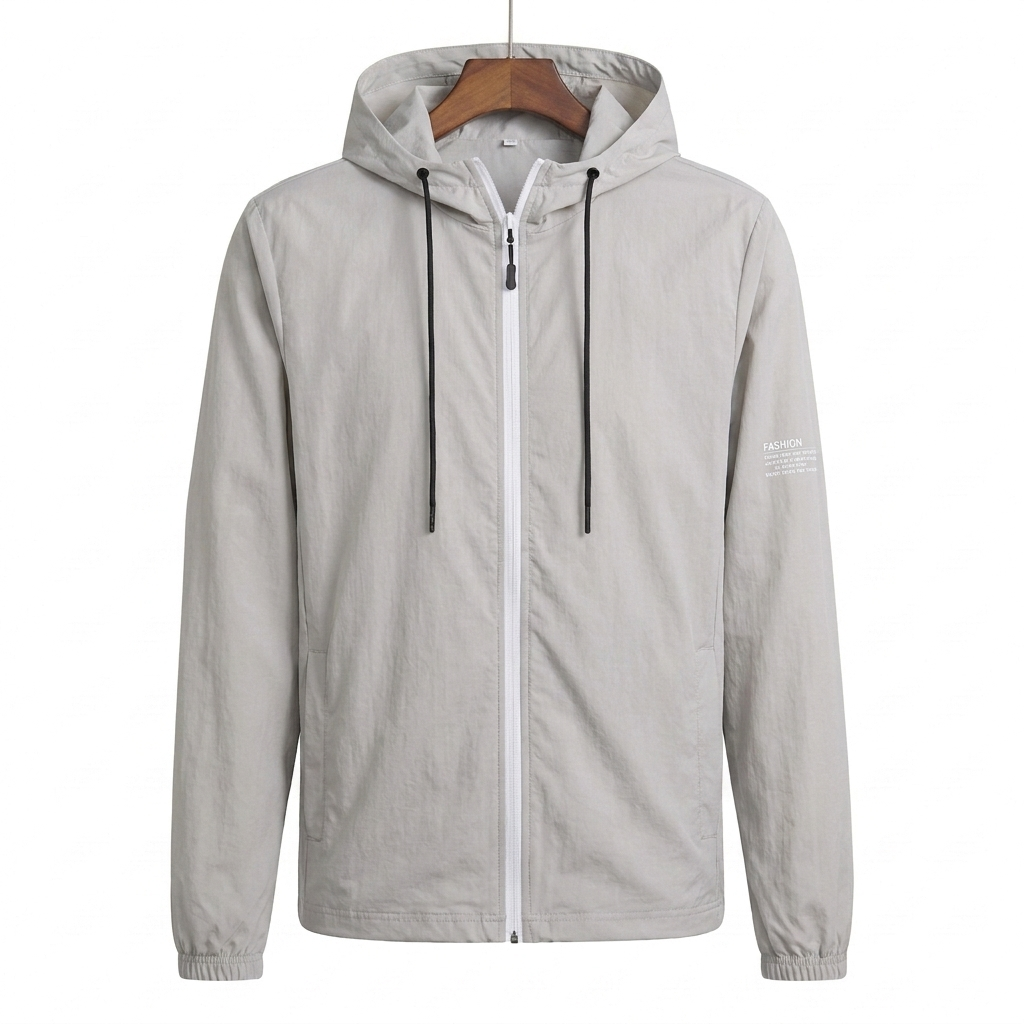 Alder Shield Windbreaker - Grey
