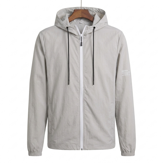 Alder Shield Windbreaker - Grey