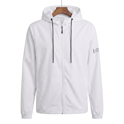 Alder Shield Windbreaker - White