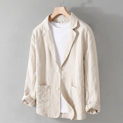 Aldermoor Linen Blazer - Beige