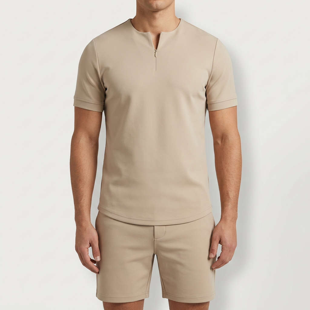 Aldwyck Summer Co-Ord Set - Beige